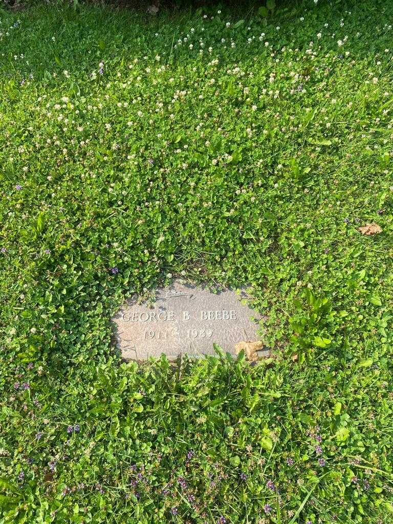George B. Beebe's grave. Photo 2