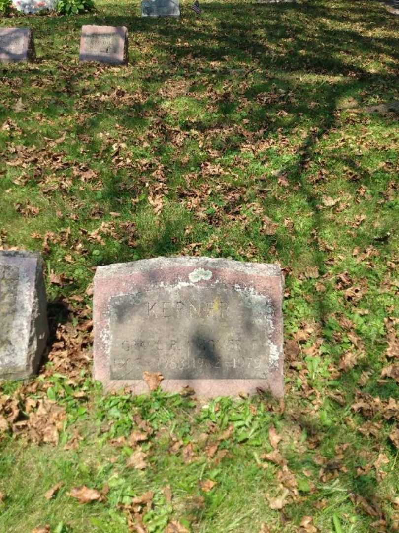 Homer T. Kepner's grave. Photo 3