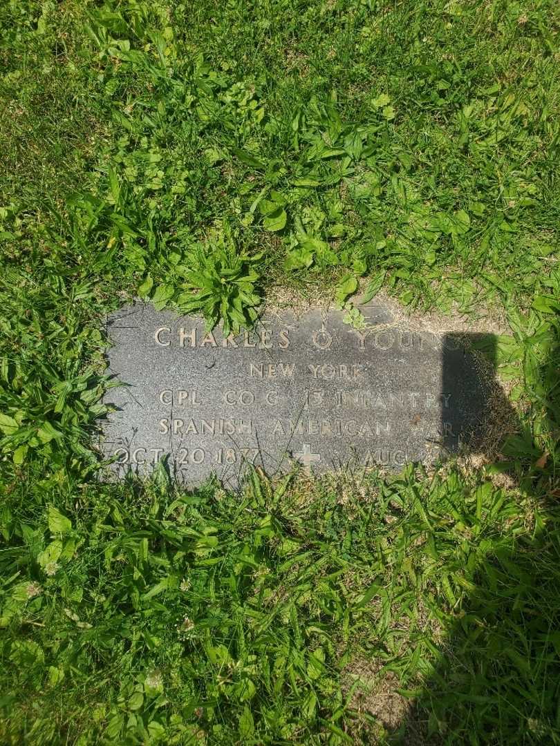 Charles O. Young's grave. Photo 4