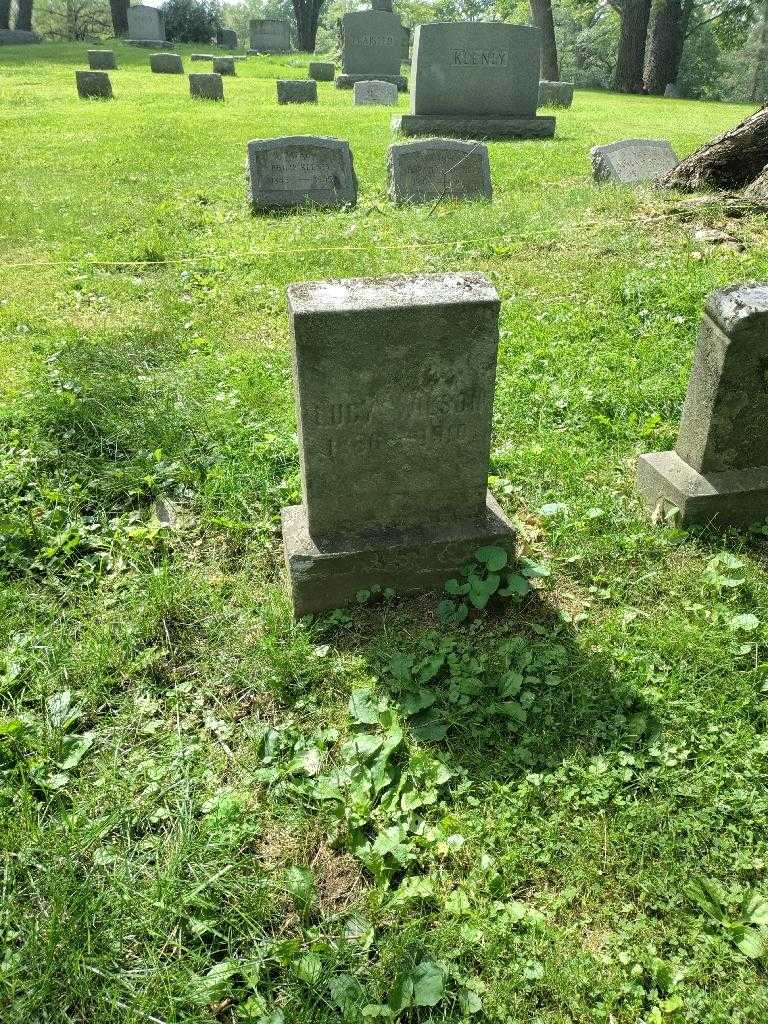 Lucy M. Wilson's grave. Photo 1