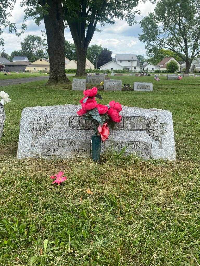 Raymond Koagel's grave. Photo 3