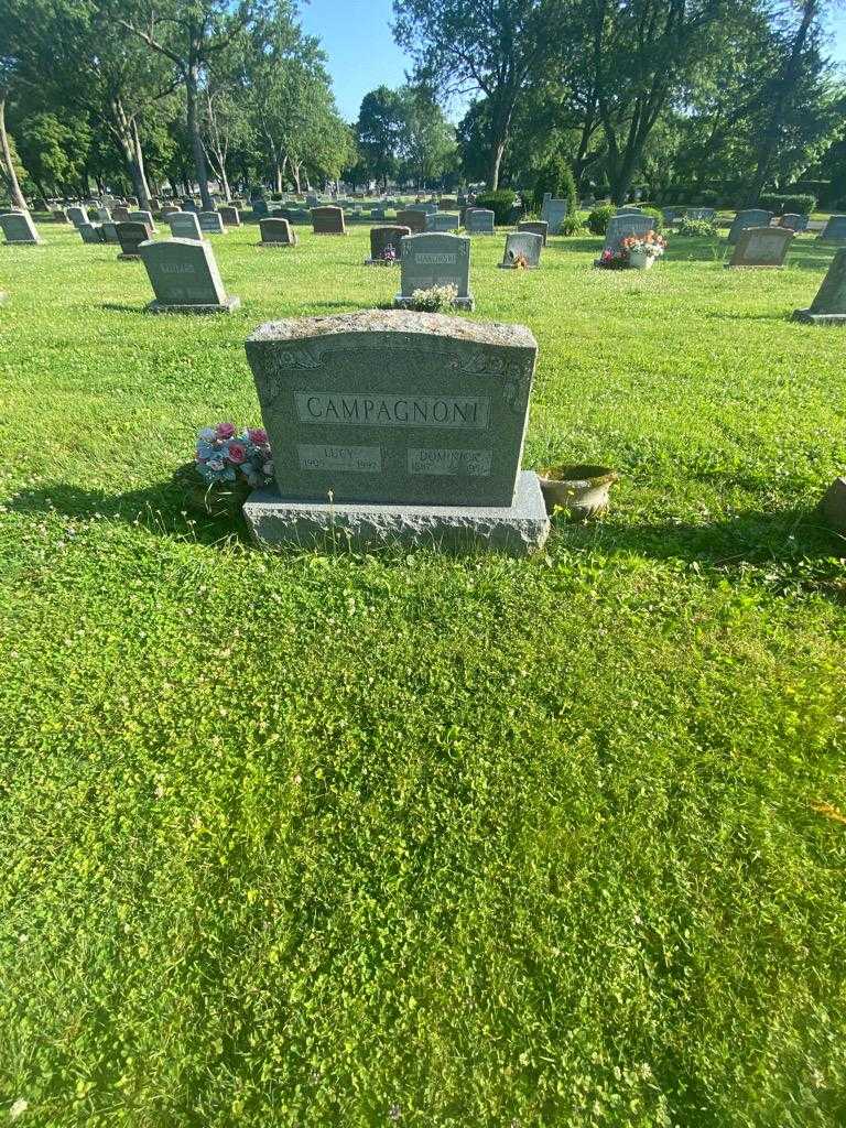 Dominick Campagnoni's grave. Photo 1