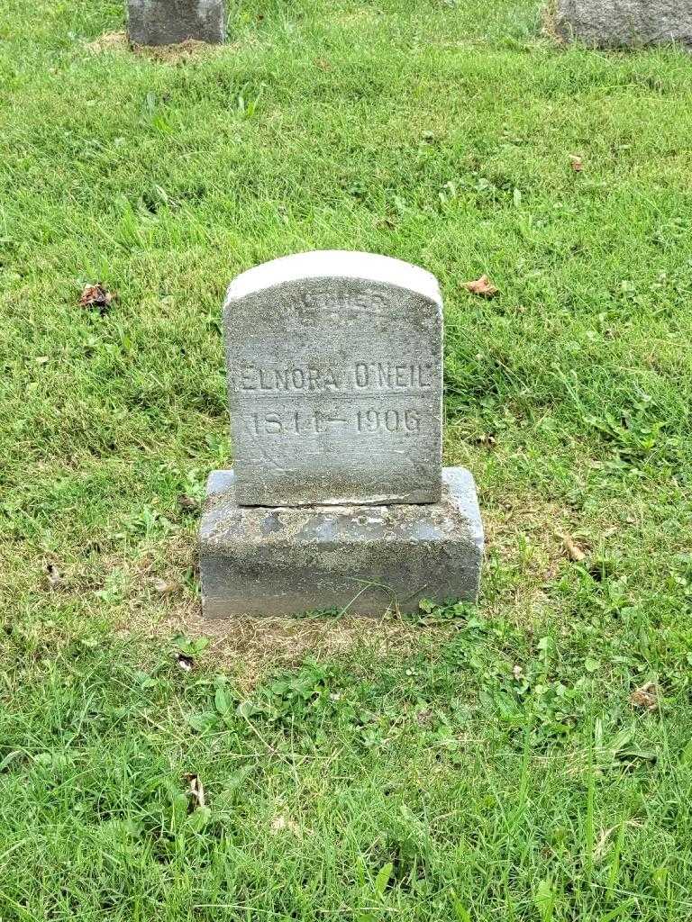 Elnora O'Neil's grave. Photo 2