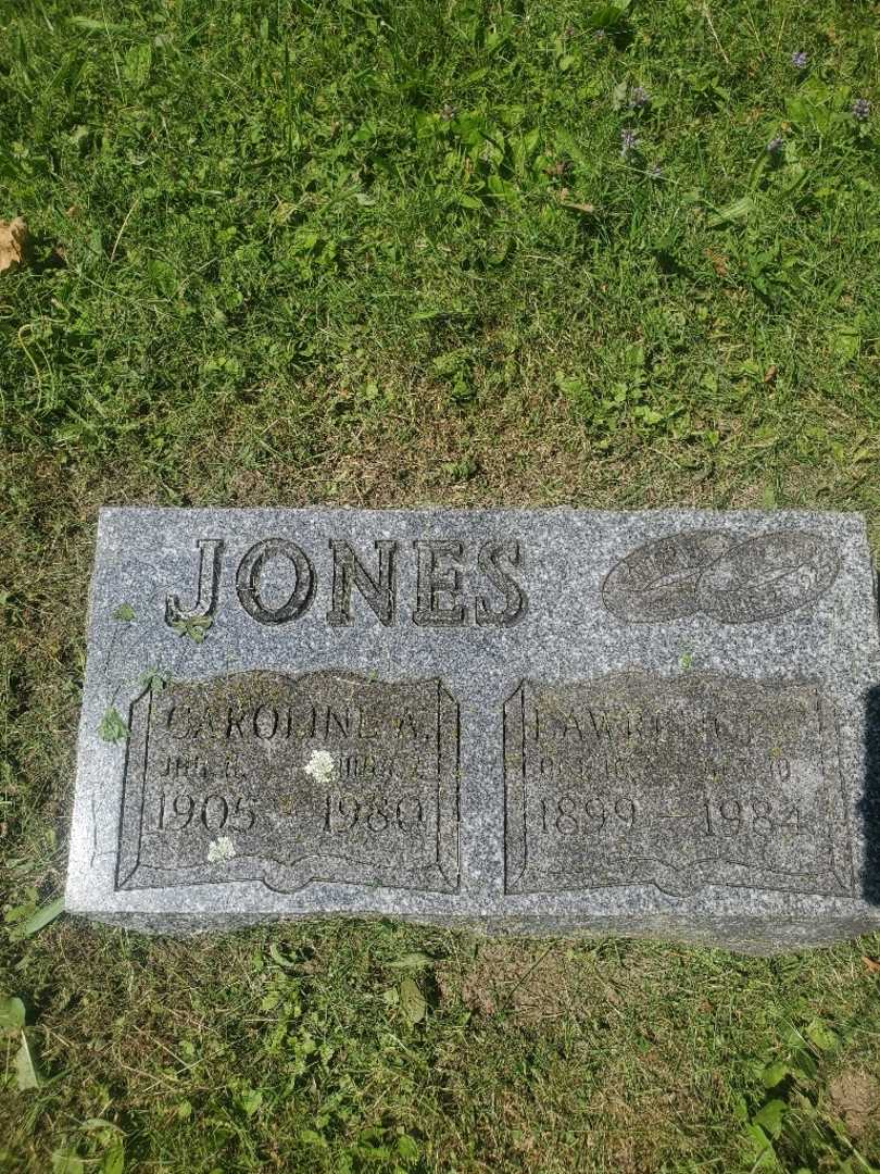 Caroline A. Jones's grave. Photo 3