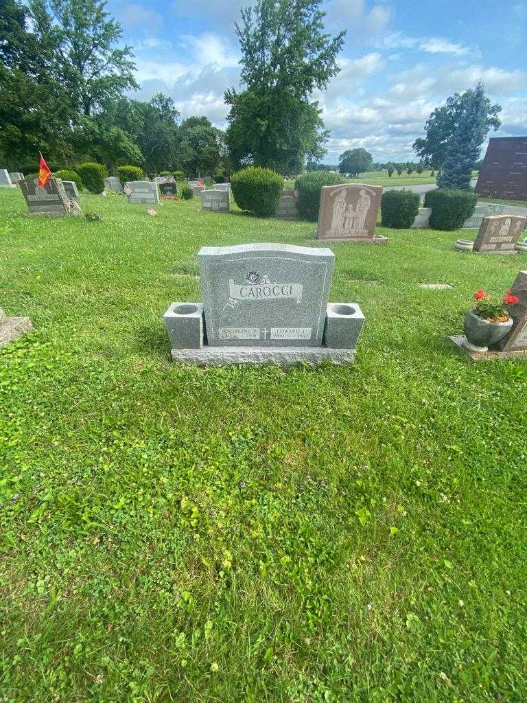 Angeline P. Carocci's grave. Photo 1