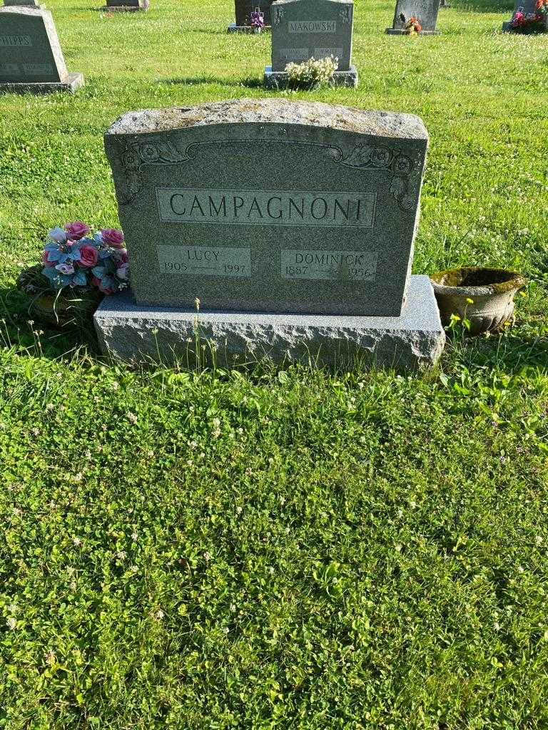 Dominick Campagnoni's grave. Photo 2