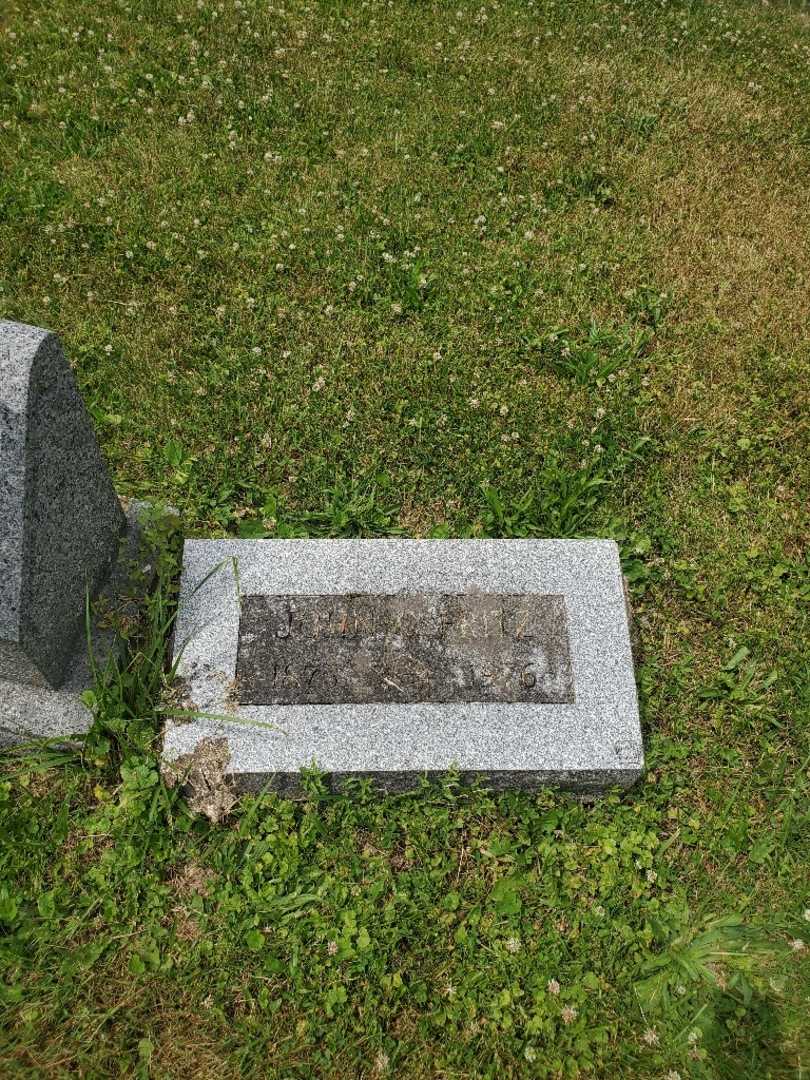 John C. Fritz's grave. Photo 8