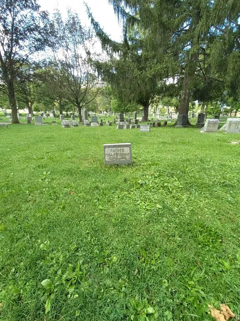 Philip Finkbeiner's grave. Photo 1