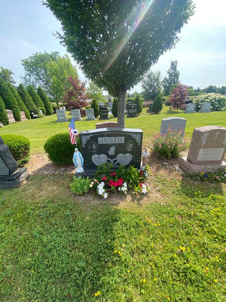 Manuel G. Justo's grave. Photo 1