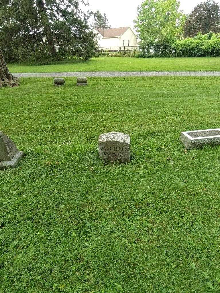 Helen Moore's grave. Photo 1