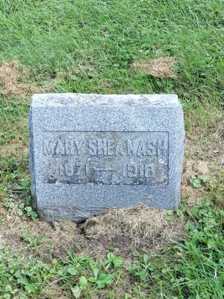 Mary A. Shea Nash's grave. Photo 3