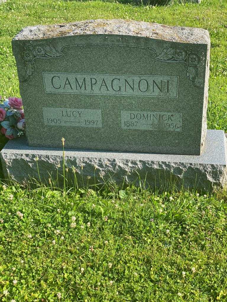 Dominick Campagnoni's grave. Photo 3
