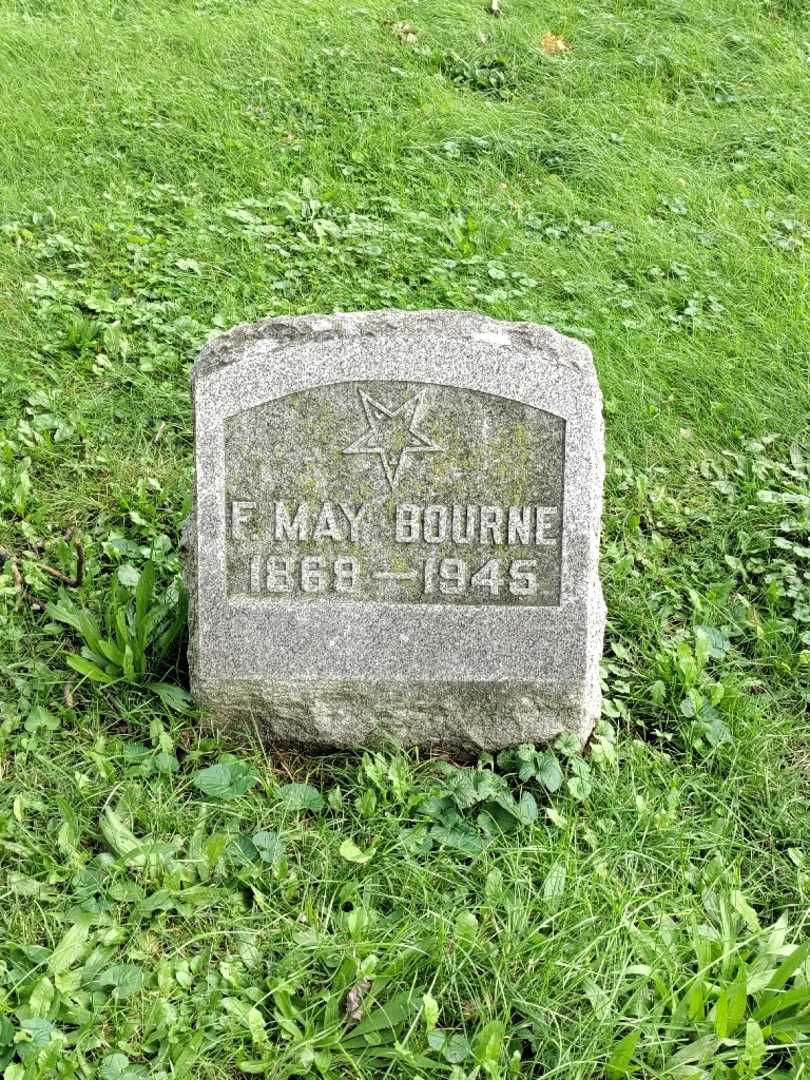 Florence May Bourne's grave. Photo 2