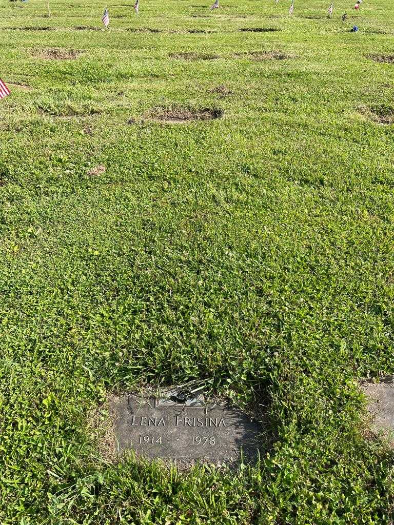 Lena Frisina's grave. Photo 2