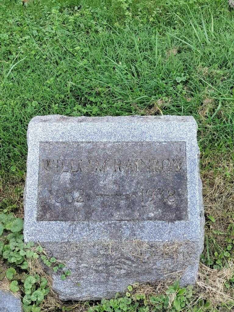 William Rainbow's grave. Photo 3