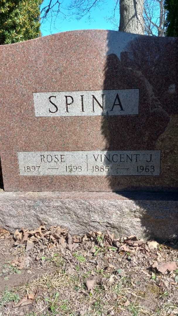 Vincent J. Spina's grave. Photo 1