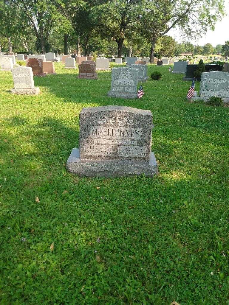 James A. McElhinney's grave. Photo 1