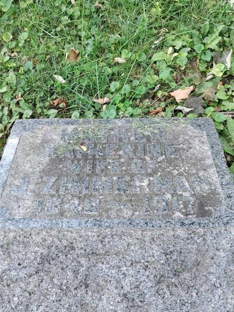 Katherine Zimmerman's grave. Photo 3