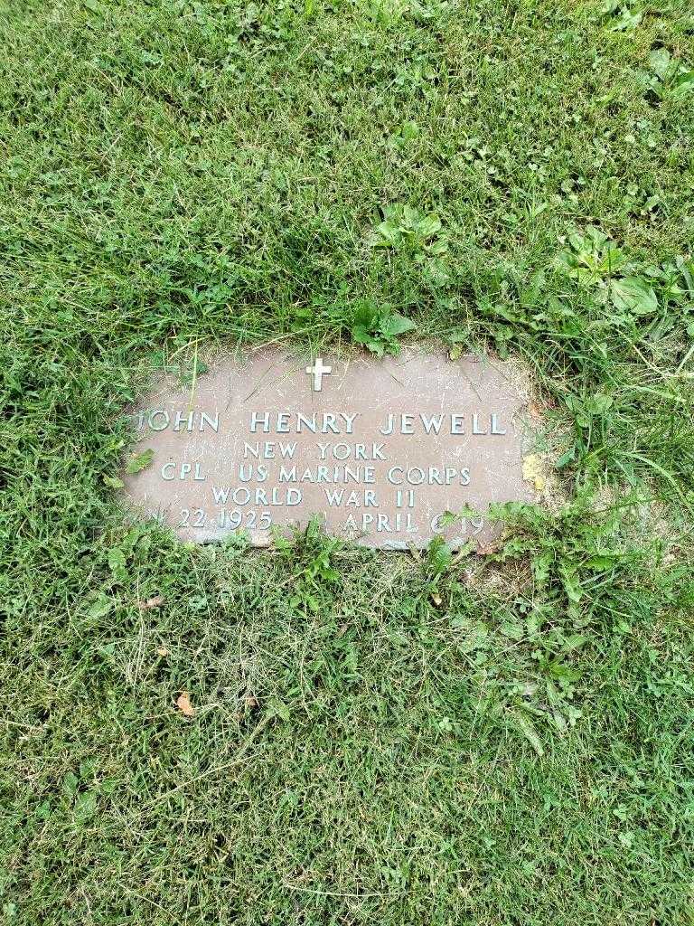 John Henry Jewell's grave. Photo 3