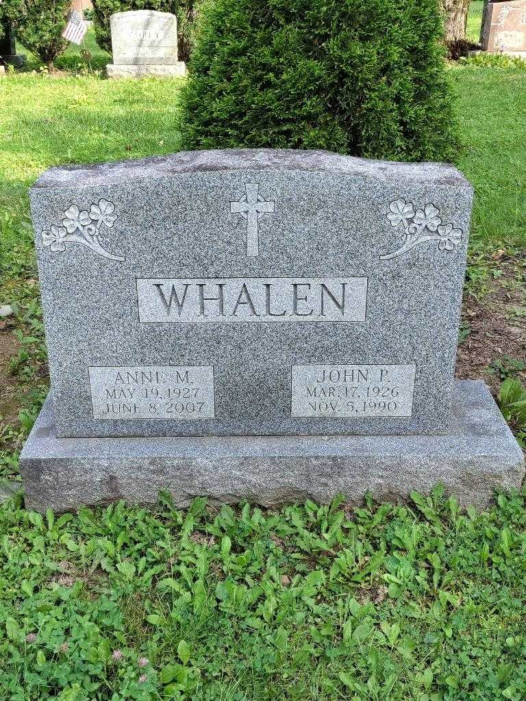John P. Whalen's grave. Photo 3