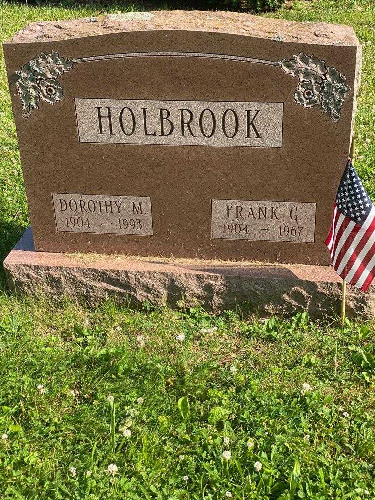 Frank G. Holbrook's grave. Photo 3
