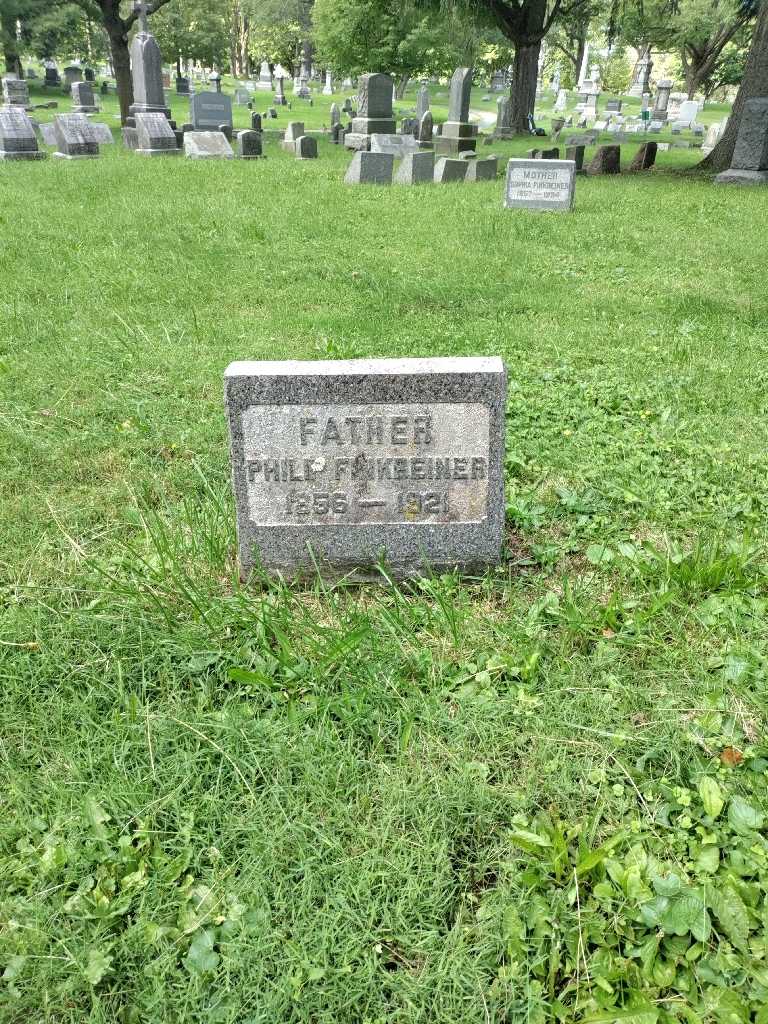 Philip Finkbeiner's grave. Photo 2