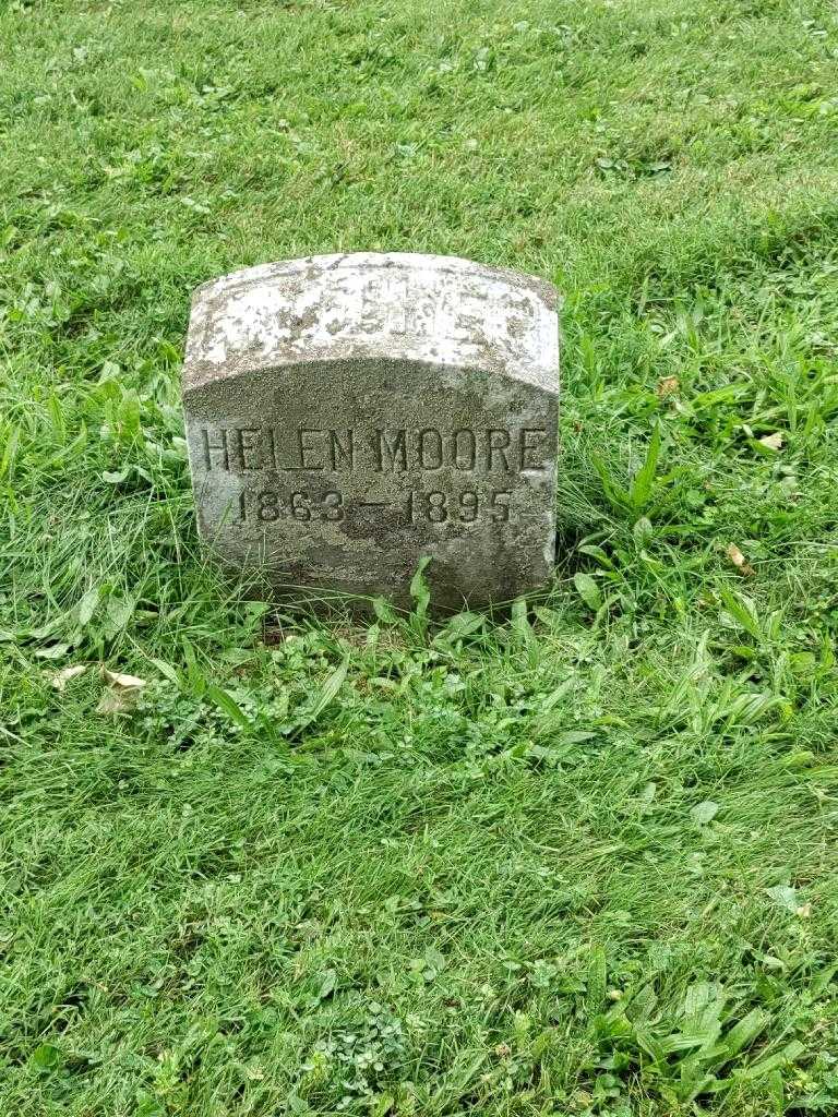 Helen Moore's grave. Photo 2