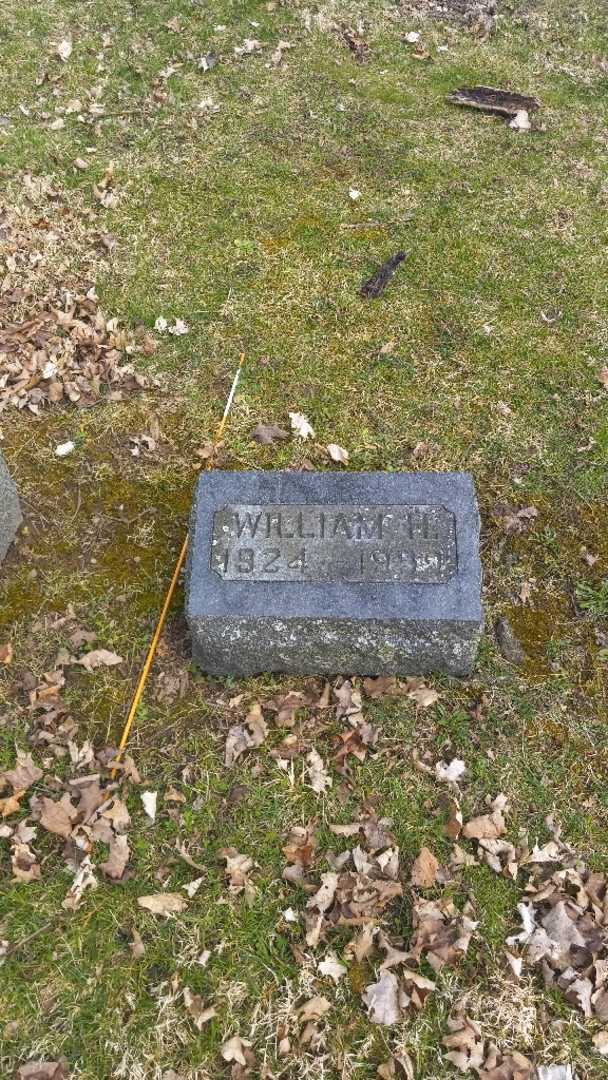 William Henry King's grave. Photo 2