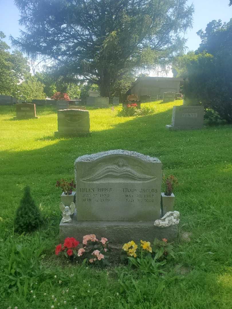 Helen M. Ripple's grave. Photo 2