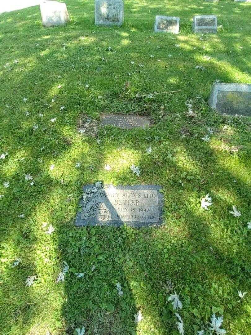 James Frank French Junior's grave. Photo 4