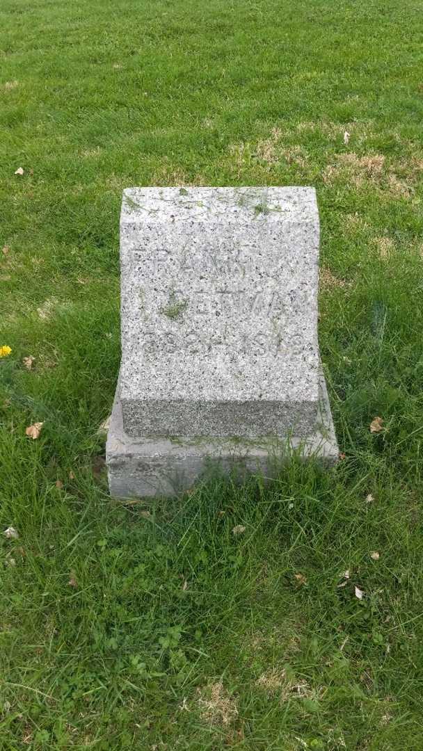 Frank Getman's grave. Photo 3