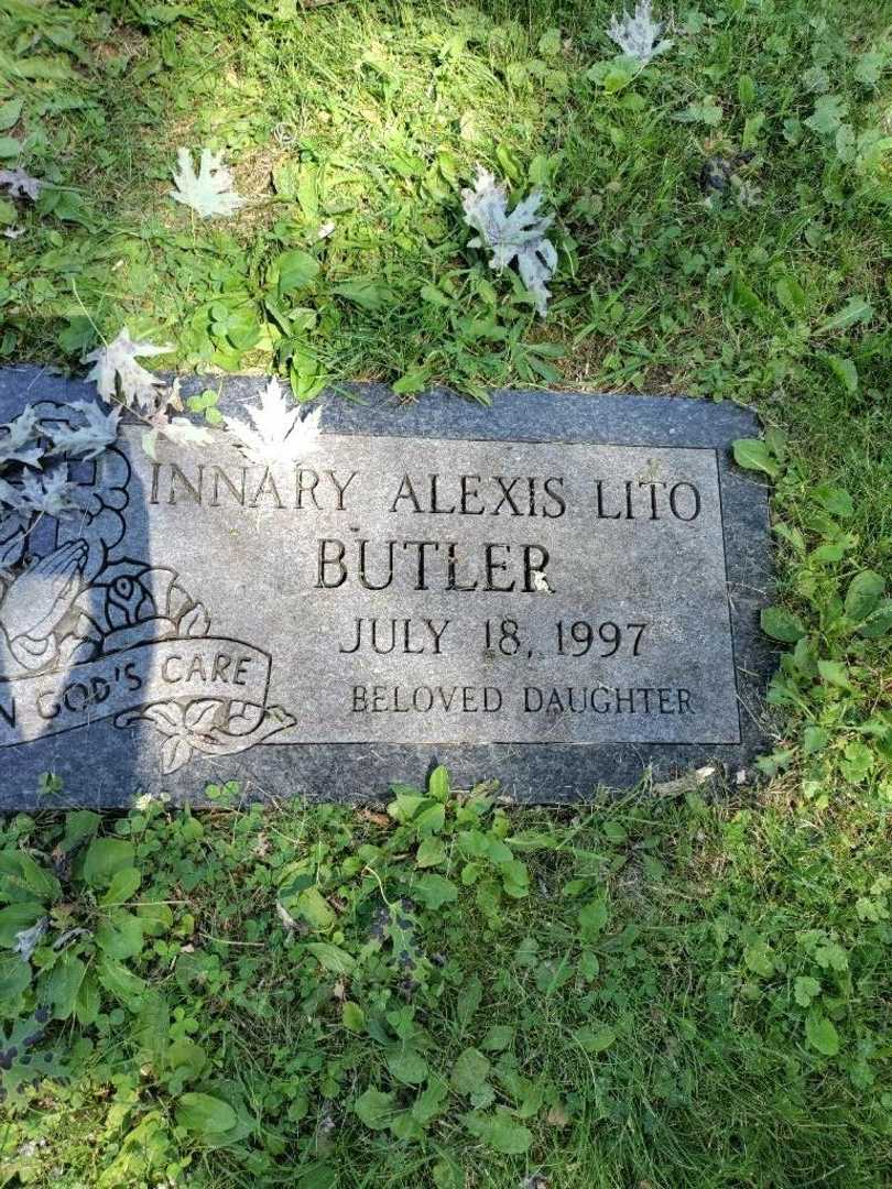 Innary Alexis Butler's grave. Photo 5