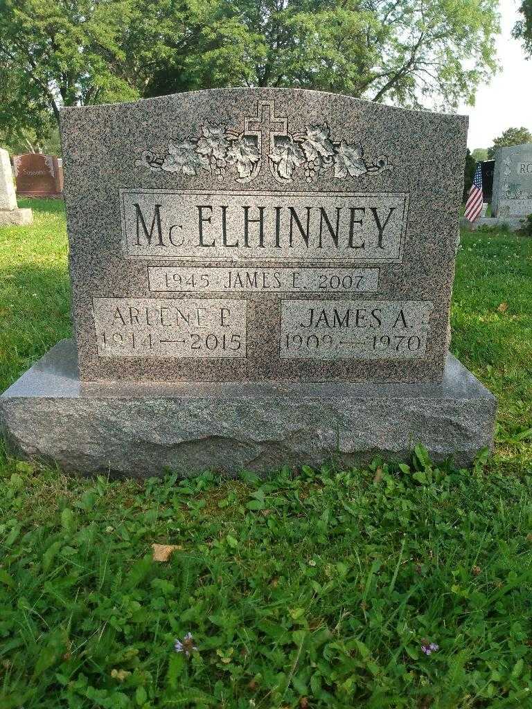 James E. McElhinney's grave. Photo 2
