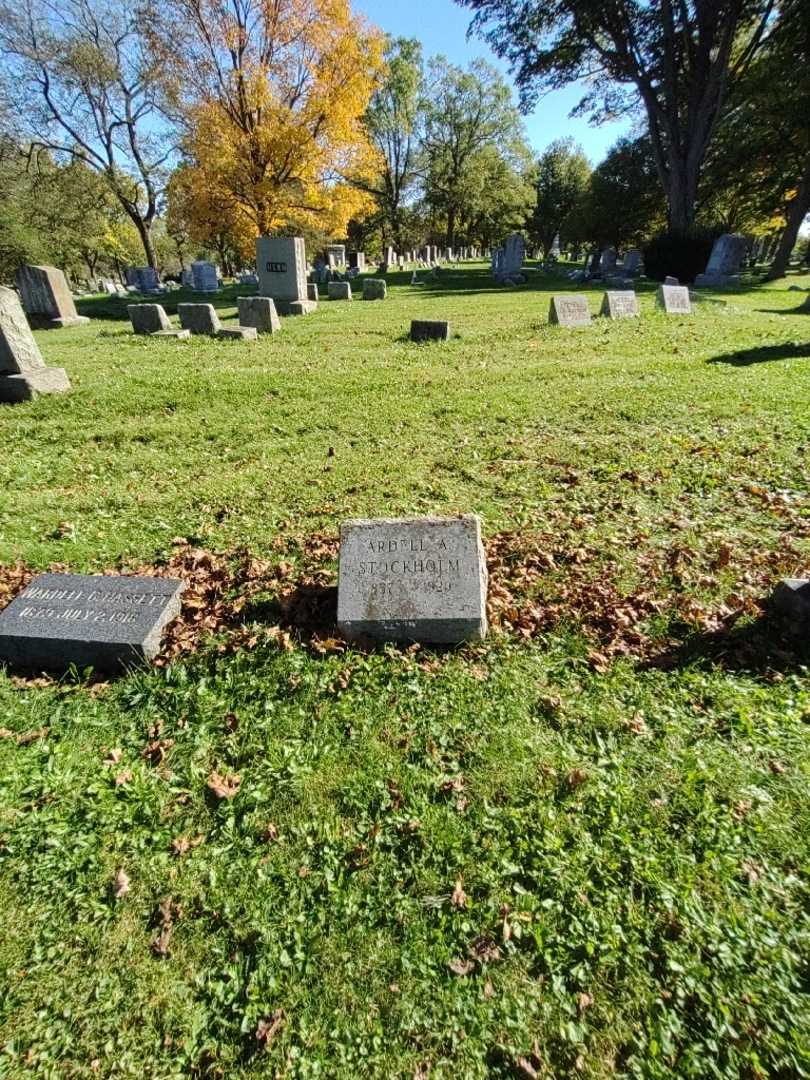 Ardell A. Stockholm's grave. Photo 1