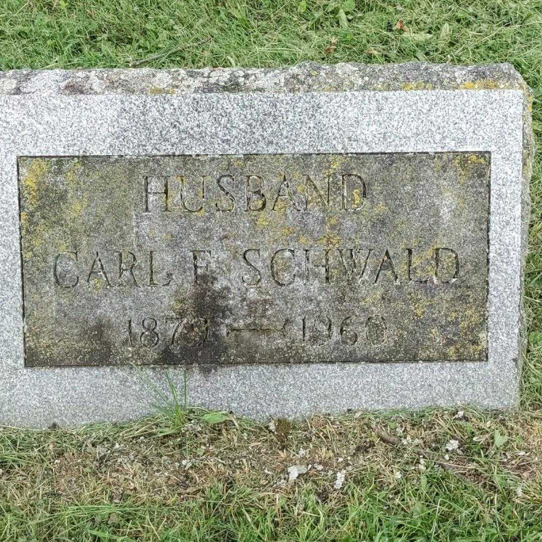 Carl F. Schwold's grave. Photo 3