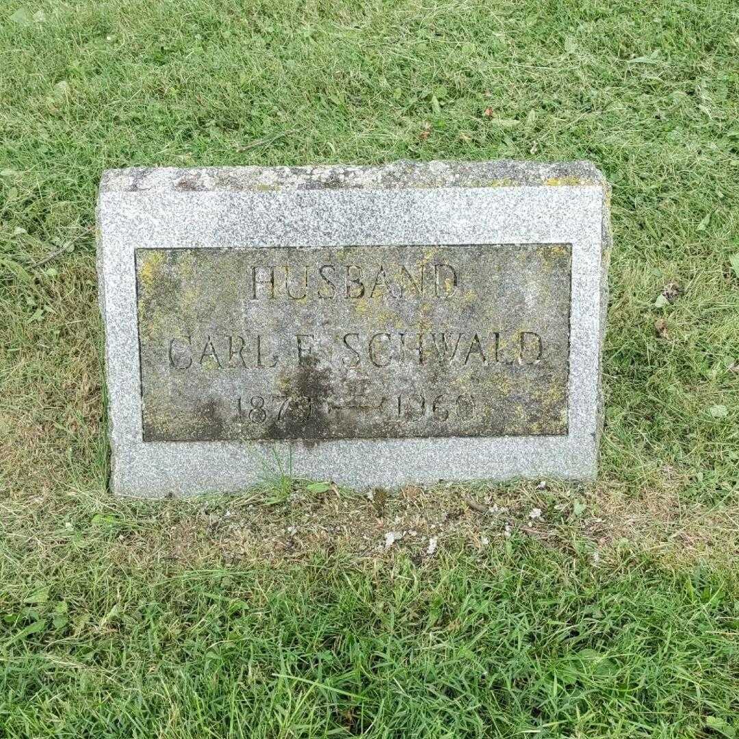 Carl F. Schwold's grave. Photo 2