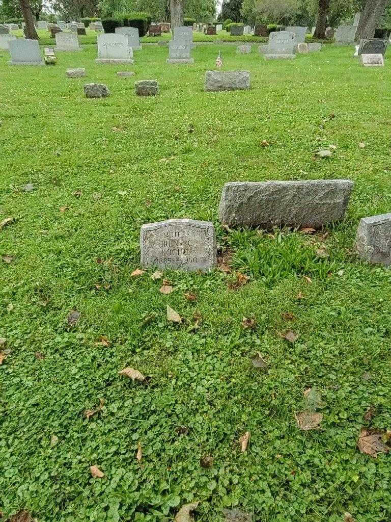 Irene C. Kocher's grave. Photo 1