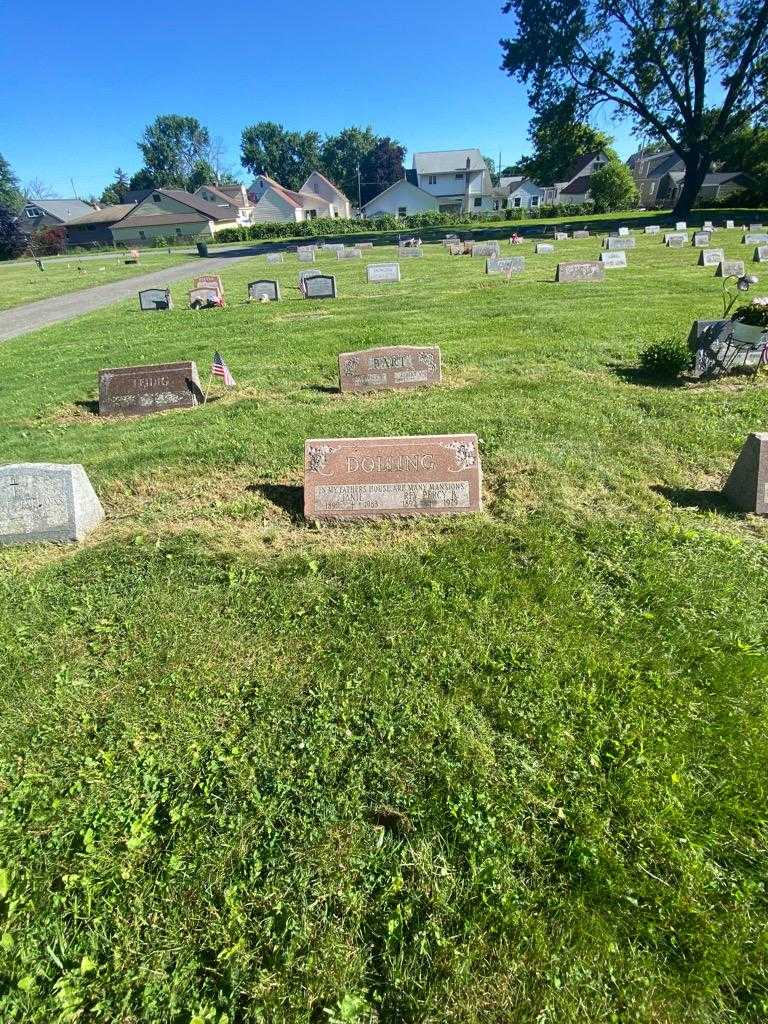 Rev. Percy B. Dolling's grave. Photo 1