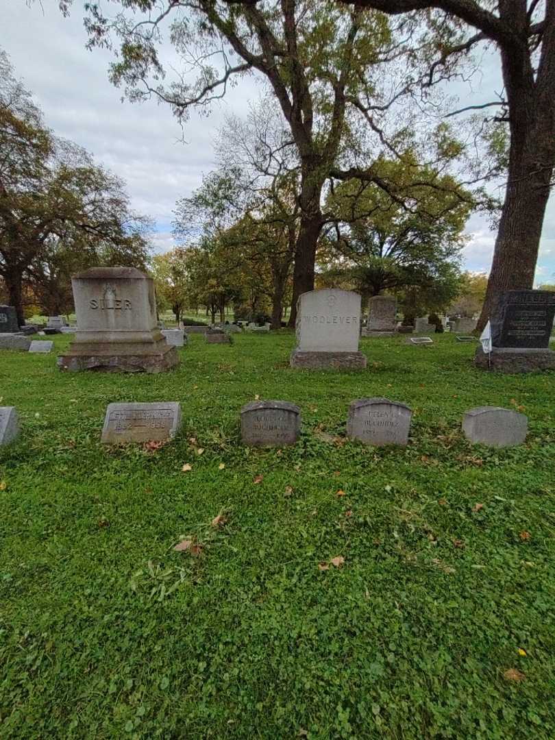 Louis O. Buchholz's grave. Photo 1