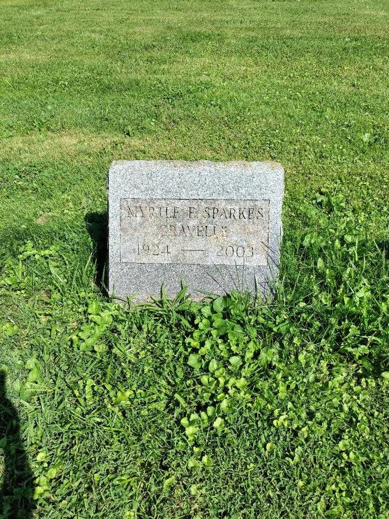 Myrtle E. Sparkes Gravelle's grave. Photo 2
