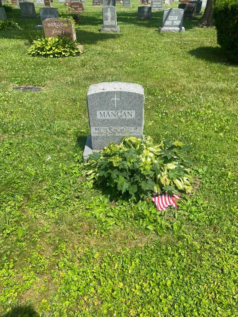 John M. Mangan's grave. Photo 2