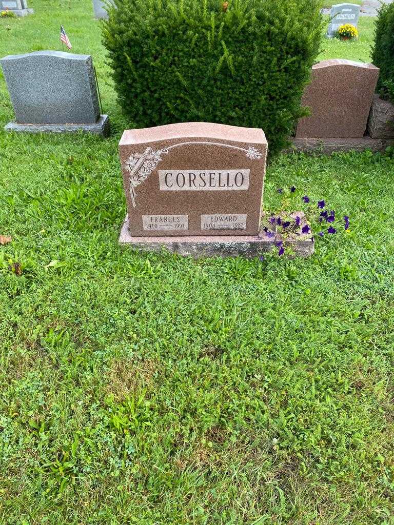 Frances Corsello's grave. Photo 2