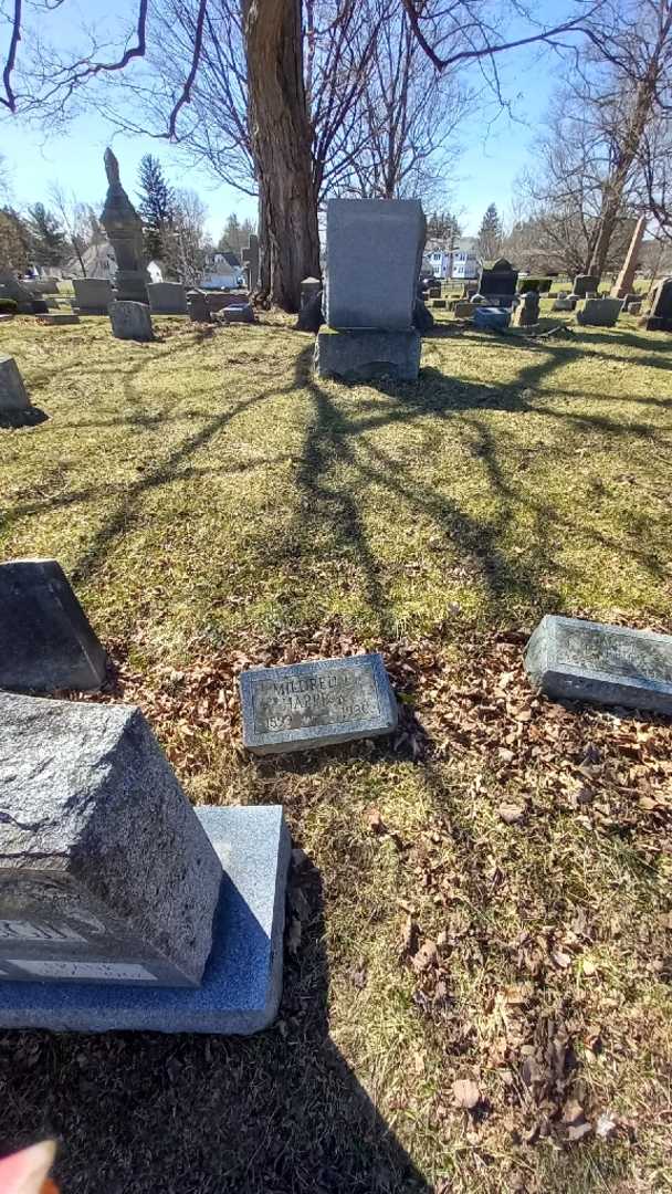 Mildred E. Happich's grave. Photo 2
