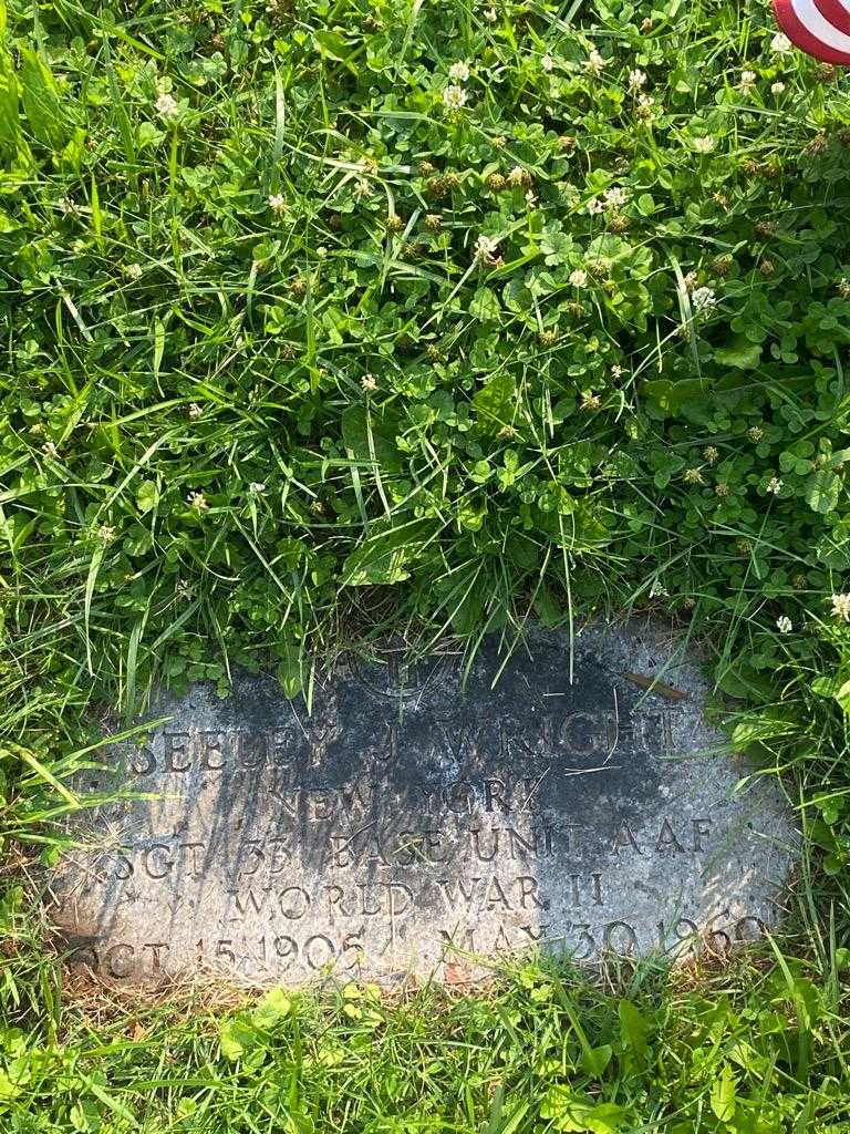 Seeley J. Wright's grave. Photo 3