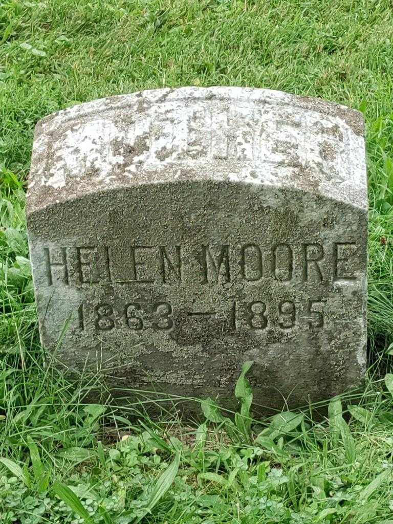 Helen Moore's grave. Photo 3