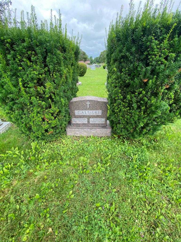 Bronislawa Galuski's grave. Photo 1
