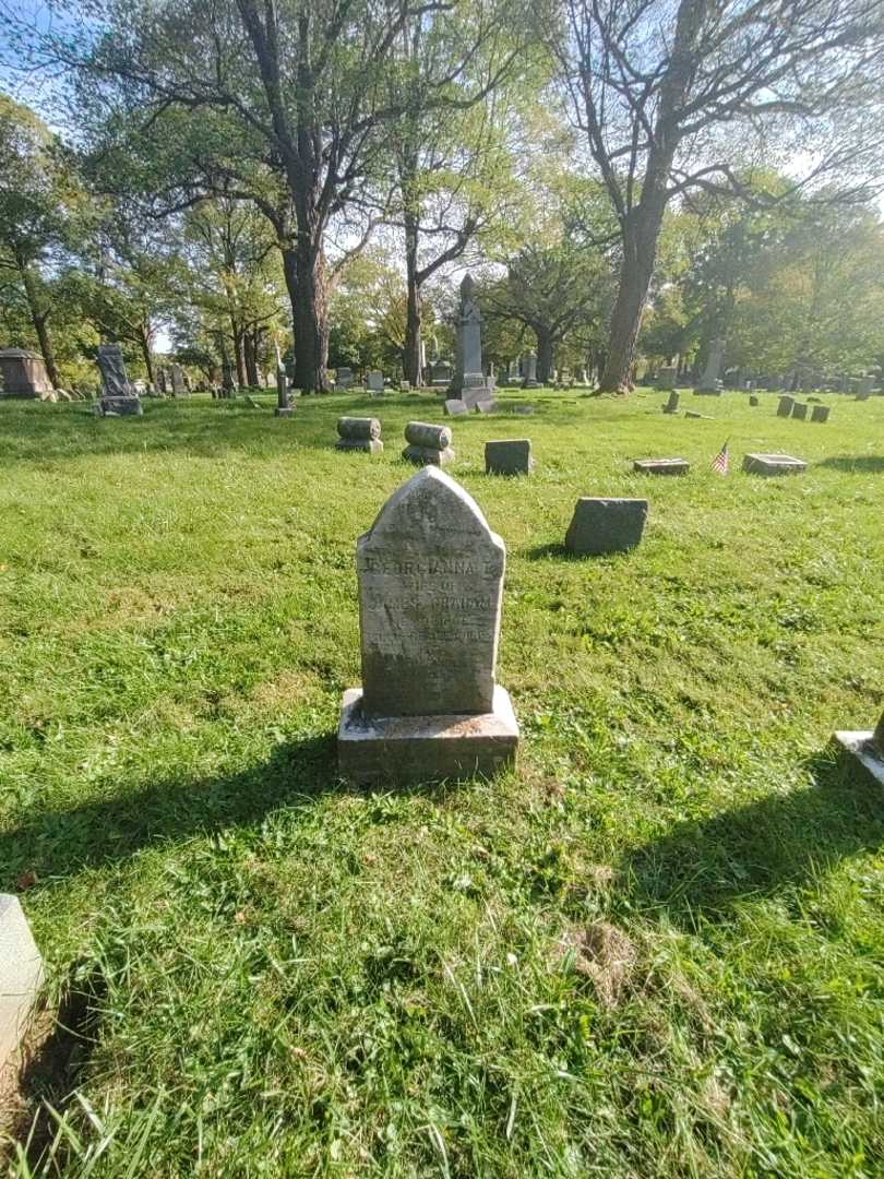 Georgianna T. Graham's grave. Photo 1
