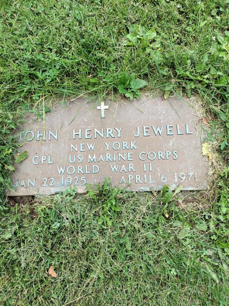John Henry Jewell's grave. Photo 4