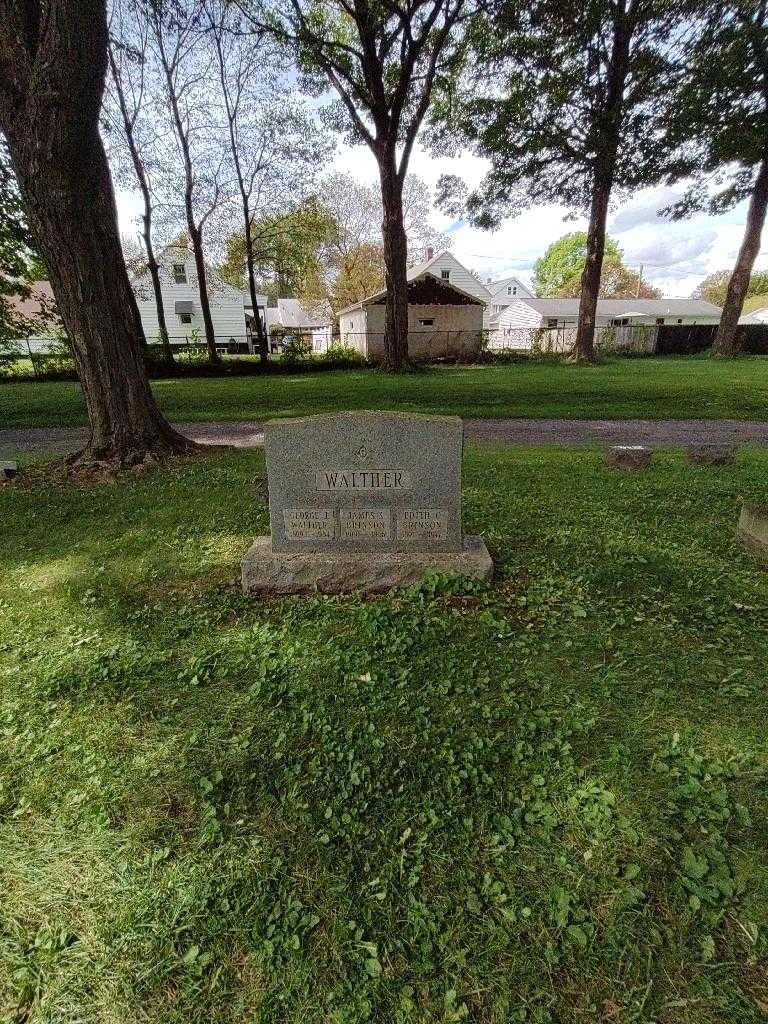 George J. Walther's grave. Photo 1