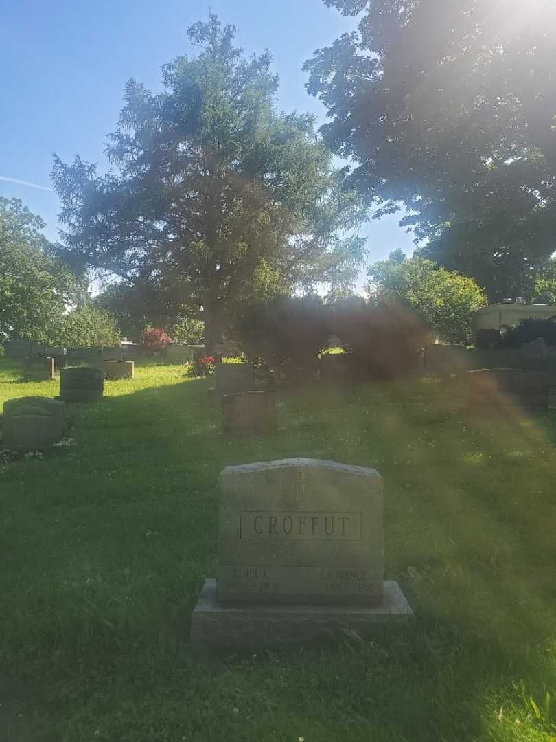 Laurence D. Croffut's grave. Photo 1